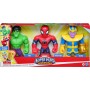 Marvel Avengers Mega Mighties Spiderman Hulk e Thanos E7772 Hasbro 3 Anni+