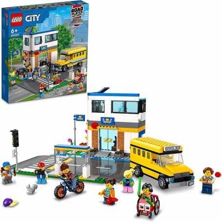 Lego City 60329 Giorno di Scuola 4 Anni+