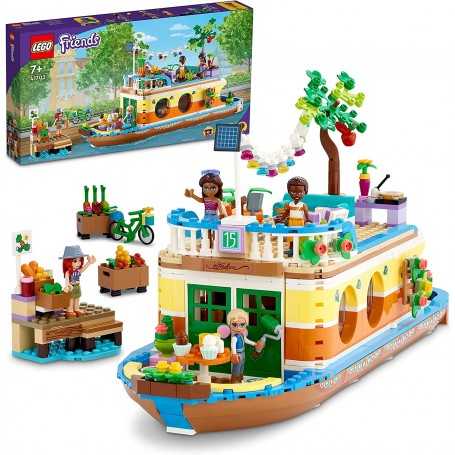 Lego Friends 41702 Casa Galleggiante sul Canale 7 Anni+