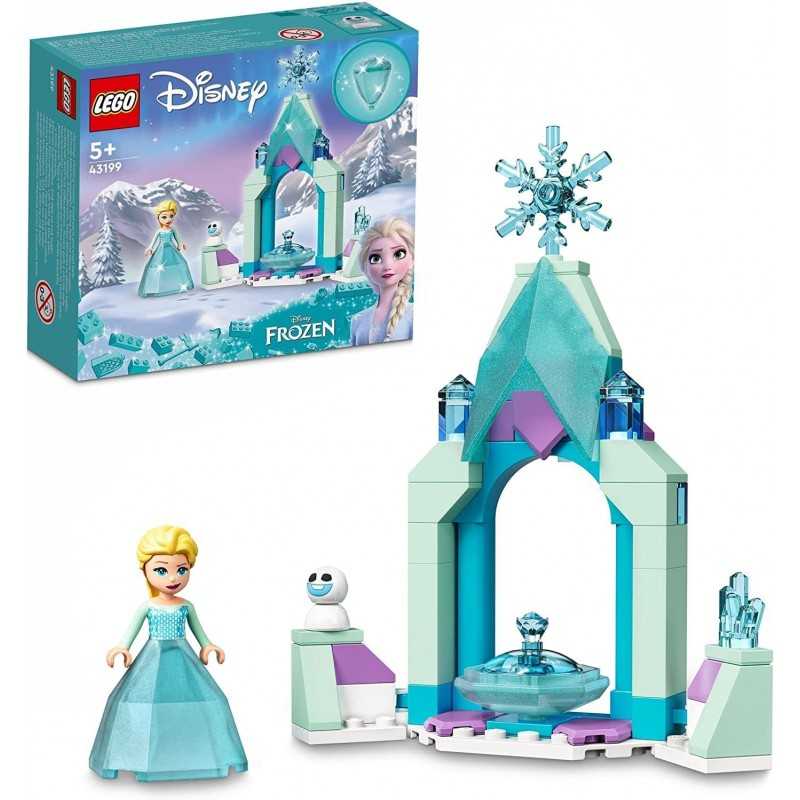 Lego Disney Frozen 43199 Cortile del Castello di Elsa 5 Anni+
