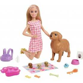 Barbie Cuccioli Appena Nati HCK75 Mattel 3 Anni+