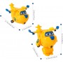 Super Wings Donnie Transform A Bots Personaggio 6 cm Trasformabile YW780020 Giochi Preziosi 3 Anni+