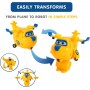 Super Wings Donnie Transform A Bots Personaggio 6 cm Trasformabile YW780020 Giochi Preziosi 3 Anni+