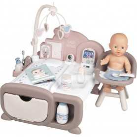 Smoby Nursery Giocattolo Baby Nurse Cocoon con Bambola Inclusa 220375 3 Anni+