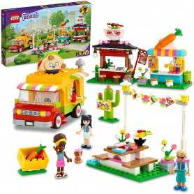Lego Friends 41701 Mercato dello Street Food 6 Anni+