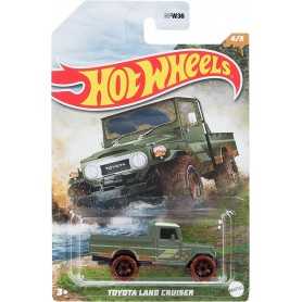 Hot Wheels Fango Runner Toyota Land Cruiser HDH10 Macchinine Metallo Mattel Collezione 4/5