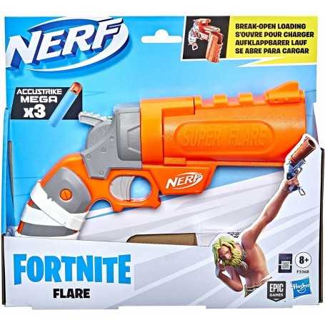 Nerf Fortnite Flare con 3 Mega Dardi F3368 Hasbro 8 Anni+