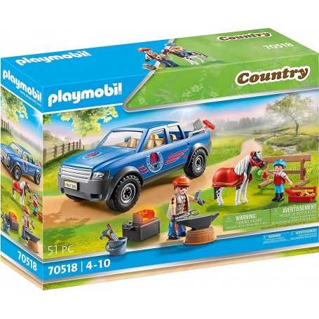 Playmobil 70518 Maniscalco con Pick Up 4 Anni+
