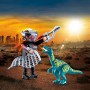 Playmobil Personaggi 70693 Velociraptor e Cacciatore 4 Anni+