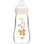 Biberon Mam Vetro 260 ml 2 mesi+ Beige Feel Good Silicone Tettarella 2