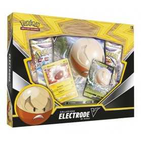 Pokemon Electrode di Hisui V Collezione Electrode Box Carte da Collezione