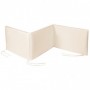 Paracolpi Lettino Neonato Beige 3 Lati 180x40 cm Italbaby