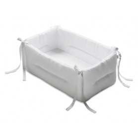 Riduttore Lettino Neonato Bianco 68x38x25 cm in Cotone Italbaby 0 Mesi+