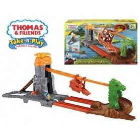 Thomas and Friends Pista Il Burrone del Drago di Thomas CDN09 Fisher Price 3 Anni+