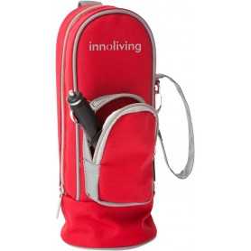 Scaldabiberon Portatile da Viaggio per Auto con Borsa Termica Rosso Innoliving 0 Mesi+