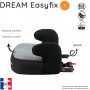 Rialzo Auto Isofix Nero per Bambini 125-150 cm Bubble Fix Migo I-Size R-129