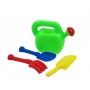 Set Giardinaggio Per Bambini Giocattolo con Annaffiatoio Rastrello e Palette 038585