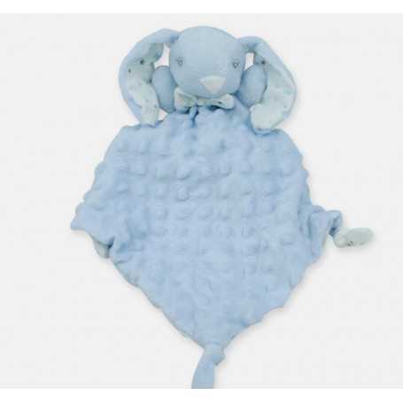 Doudou Coniglio Neonato Azzurro 30 cm 0 Mesi+ NG4780 Nazareno Gabrielli