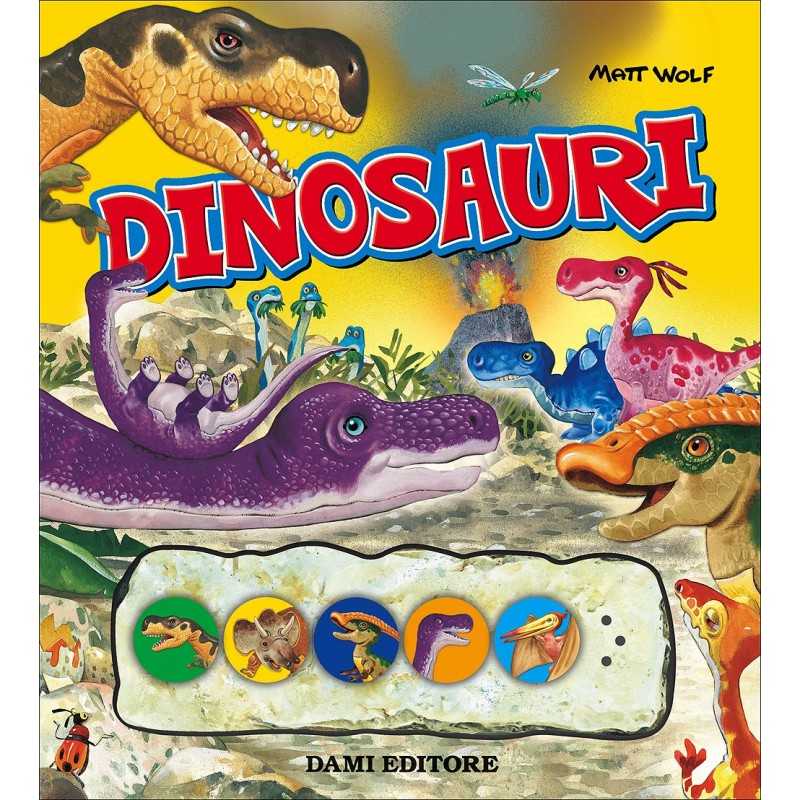 Libro Sonoro per Bambini Premi e Ascolta Dinosauri Dami Editore