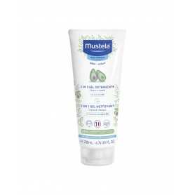 Mustela Gel Detergente 2 in 1 200 ml 0 Mesi+