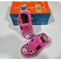 Scarpe Bimba 21 Occhietti Rosa con Velcro in Tela Made in Italy 70 Pokerino Granchio