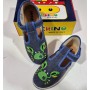 Scarpe Bambino 26 Occhietti Blu con Velcro in Tela Made in Italy 70 Pokerino Granchio
