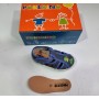 Sandali Primi Passi Bambino 20 Blu con Velcro in Tela Made in Italy 65 Pokerino Snake
