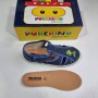 Sandali Tela Bambino 28 Blu con Velcro in Tela Made in Italy 65 Pokerino Snake