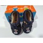 Sandali Primi Passi Bambino 18 Blu con Velcro in Tela Made in Italy 65 Pokerino Cagnolino
