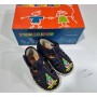 Sandali Primi Passi Bambino 20 Blu con Velcro in Tela Made in Italy 65 Pokerino Clown