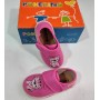 Scarpe Bambina Tela 21 Rosa con Velcro Made in Italy 68 Pokerino Tigre