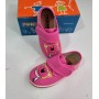 Scarpe Bambina Tela 25 Rosa con Velcro Made in Italy 68 Pokerino Orsetto