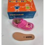 Scarpe Bambina Tela 25 Rosa con Velcro Made in Italy 68 Pokerino Orsetto