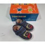 Scarpe Bambino Tela 33 Blu con Velcro Made in Italy 68 Pokerino Orsetto