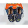 Sandali Tela Bambino 32 Blu con Velcro in Tela Made in Italy 65 Pokerino Barchetta