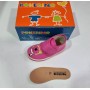 Pantofole Bambina 22 Rosa Chiuse con Velcro in Tela Made in Italy 350 Pokerino Orsetto