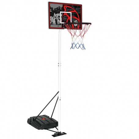 Canestro Basket Esterno Regolabile con Piantana 205 cm