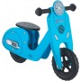 Vespa in Legno per Bambini Cavalcabile Blu 8" Classic World 2360 18 Mesi+