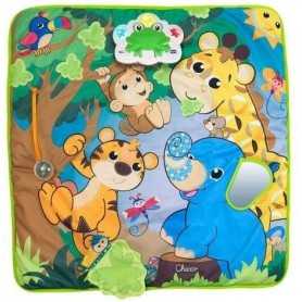 Tappeto Musicale Bambini Chicco Jungle Ball Giungla 0 Mesi+ 76x76cm 7206