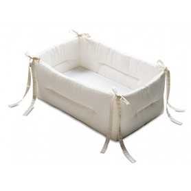 Riduttore Lettino Neonato Beige 68x38x25 cm in Cotone Italbaby 0 Mesi+