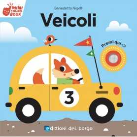 Libro Sonoro per Bambini Veicoli 53943A Giunti 10 Mesi