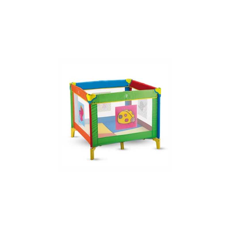 Box Bambini Quadrato 92x92 cm Richiudibile con Borsa Confort Plebani