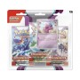 Pokemon Carte Evoluzioni a Paldea Espansione Scarlatto e Violetto Pacco da 3 Buste con Carta Olografica 60333 Modello Assortito 