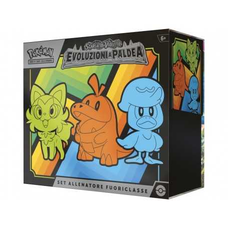 Pokemon Set Allenatore Fuoriclasse Evoluzioni a Paldea Scarlatto e Violetto Box Carte 60338 Game Vision 6 Anni+