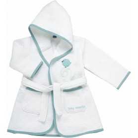 Accappatoio Chicco 12+ Mesi Azzurro in Piquet di Cotone per Bambino 4852