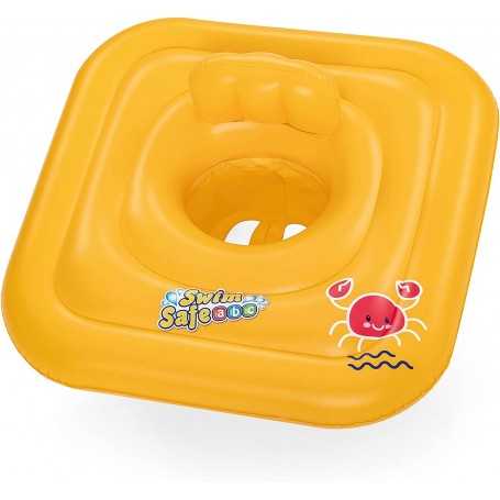Salvagente Neonato 1 Anno a Mutanda Swim Safe 76 cm Giallo 32050 Bastway