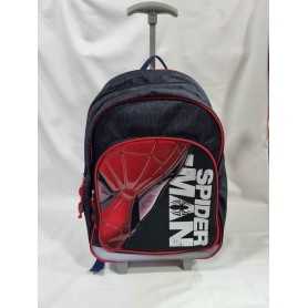 Zaino Trolley Spiderman Scuola Marvel Blu 50 cm 93767