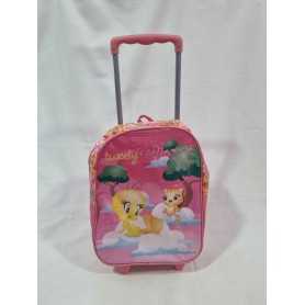 Titti Zaino Trolley Asilo Tweety 38 cm Rosa 115252 Looney Tunes