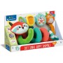 Gioco Passeggino Neonato Spirale Happy Animals Clementoni Baby Morbida Fune 17799 0 Mesi+