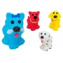 Animali Gommosi per Bambini Cani 4 Pezzi 05558 Globo 0 Mesi+